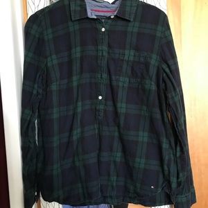 Lg Tommy Hilfiger Flannel Top